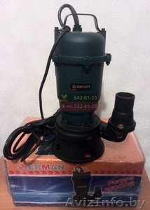 Насос фекальный ERMAN грязевый водяной 3000 Вт. Новый #1185215