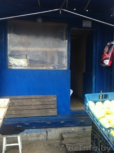 Продам контейнер морской 20 футов можно с местом на рынке Лебяжий (Ждановичи) #1197364