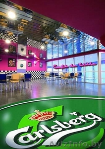 Наливные полы с логотипом компании.  #1185543