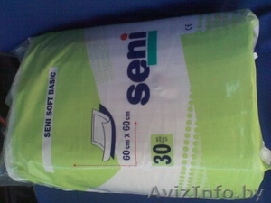 Пеленки SENI BASIC SOFT 60х60,  30 шт. (1 капля) #1187032