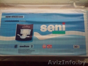 Подгузники Seni Standard Medium 2, 75-110 см,  30 штук #1186985