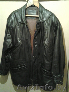 Куртка кожаная мужская YORN #1198990