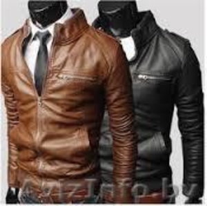 Куртка кожаная мужская. #1211603