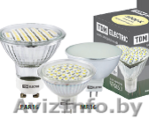 Лампа светодиодная точечного освещения  MR16,  PAR16 ООО