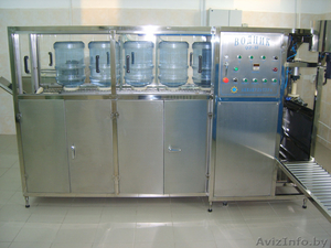 Линия розлива бутилированной воды в 19 л. бутыли производства  #1220938