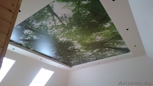 натяжные потолки : бесшовные,  глянцевые,  матовые,  многоуровневые,  широкий спектр #1224320