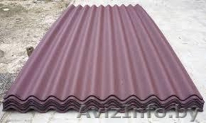 Продам лист кровельный Ондулин красный, коричневый, зелёный с гвоздями #1212897