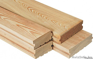 Пиломатериалы: доска пола,  вагонка, доска обрезная и необрезная #1238612