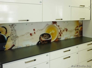 Скинали (фартук для кухни) из стекла. #1239577