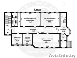 Административные помещения в аренду в Бретсе,  Ковалево,  19, 6+49+67+.. Лот 140022 #1228945