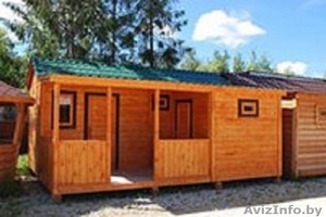 Дома бани дачи готовые и под усадку #1228439