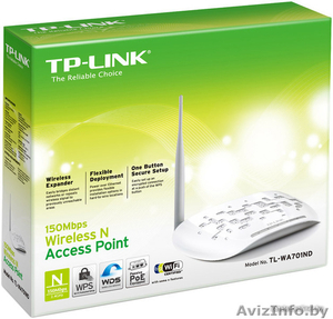 Точка доступа TP-Link TL-WA701ND - усилитель WI-FI #1232729