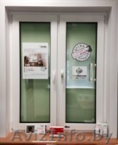 окна,  двери,  рамы из ПВХ и алюминия. Железные двери про-во РБ. #1236206