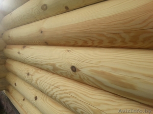 Профессиональная шлифовка,  покраска,  отделка деревянных домов! #1233278