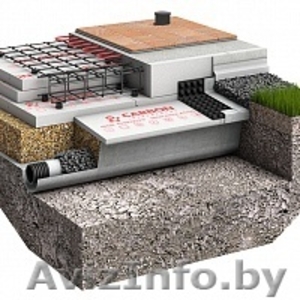 Шведская плита XPS SP для фундамента с утеплённым полом #1235592