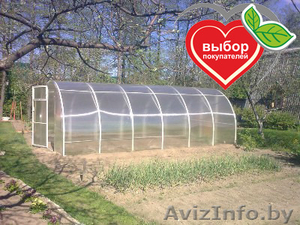 ТЕПЛИЦА «Оцинковочка» 4x3x2 (каркас + поликарбонат) #1235673