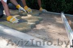 Укладка тротуарной плитки,  Озеленение территории,  Подпорные #1246762