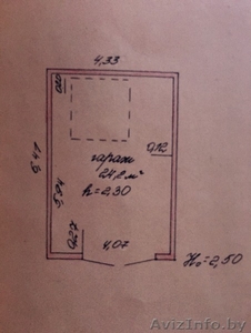 Продам гараж в г.к. Перекресток. Слуцк. с ямой и погребом #1248098
