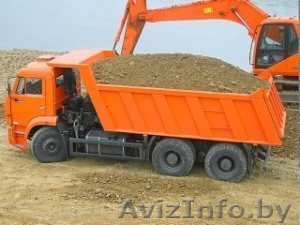 Доставка песка и др. а также вывоз ТБО. Без выходных в течении 2-3 часов #1243977