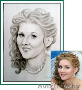 Портрет по фото - солидный подарок! #1243619