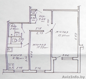 Продажа 2-ком. квартиры #1246172