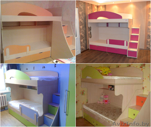 Кровать двуспальная подиум Минск #1253464