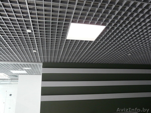 Алюминиевый подвесной потолок грильято #1250355