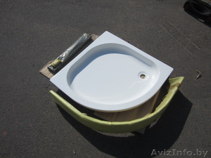 Поддон душевой акриловый 80-80-10 #1252201