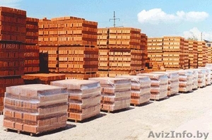 Керамический и силикатный кирпич,  блоки газосиликатные. Доставка по РБ. #1257581