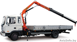 Грузоперевозки до 3, 5т,  гидроманипулятор до 1250кг,  кольца колодцев,  люки. #1245393