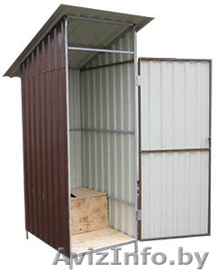 Туалет под выгребную яму (с пьедесталом) #1256431