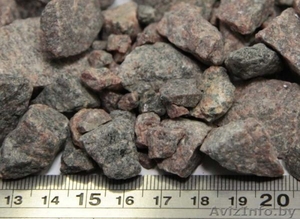 Щебень гранитный фр 5-20,  20-40 напрямую с карьера,  оптом с доставкой. #1245203