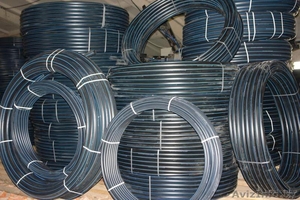 Трубы полиэтиленовые для водоснабжения, газа и канализации от завода изготовителя #1267995