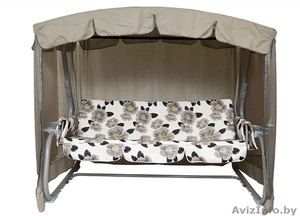 Садовые качели Турин. Доставка по РБ! Прекрасная расцветка! #1258259