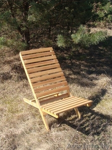 Шезлонг деревянный #1262212