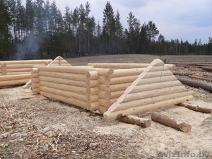 Сруб ручной рубки #1268836