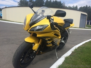  Yamaha YZF R6 Желтая чудесная пчела спортбайк #1263043