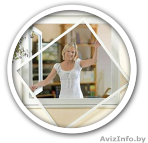 Москитные сетки под любой размер окна,  белые,  коричневые,  быстро #1267369