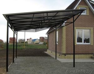 Изготовим беседки,  навесы,  козырьки,  душевые кабинки и многое другое #1262105