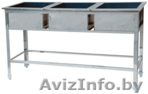 Ванна моечная (трехсекционная) #1272072