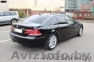 Аренда BMW750li (черный) с водителем #1275659