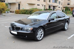 Черный BMW 750li аренда с водителем #1274360