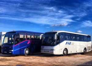 Два туристических автобуса Mercedes-Benz O404 #1275343