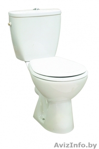 Унитаз напольный компакт Керамин Соло #1276849