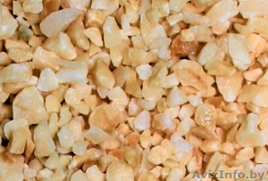 Мраморная крошка медового цвета в мешках недорого #1273283