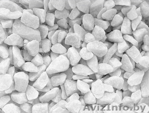 Мраморная крошка белая в мешках недорого #1273280