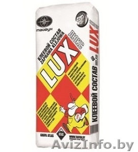 Клей плиточный Люкс,  Люкс-плюс. Доставка. Грузчики #1273159