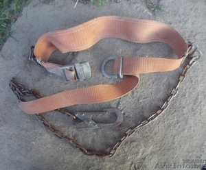 Пояс монтажный ,  строп из металлической цепи  б/у  #1279880