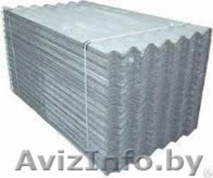 ШИФЕР серый 8-волновой 1750*1130*5, 2мм #1293019