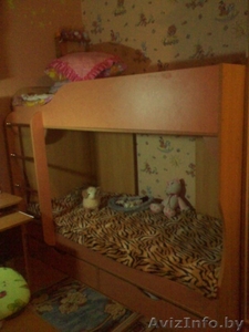 Двухъярусная кровать   2 матраса #1288433